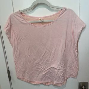 Pink work out tank Lucy